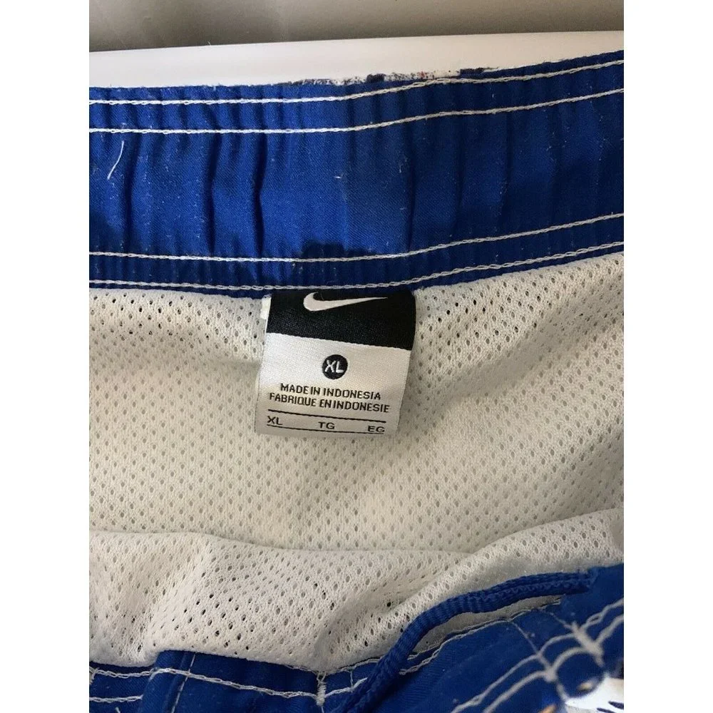 Vintage Nike Men’s‎ Sz XL 80s 90s Swim Surf Board Trunks Shorts Blue